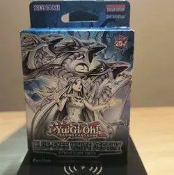 Yu-Gi-Oh! TCG Blue Eyes White Destiny Factory Sealed Structure Deck Box Yugioh - Image 1