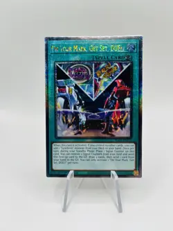 On Your Mark, Get Set, DUEL! RA03-EN276 - Quarter Century Secret Rare Yugioh tcg - Image 1