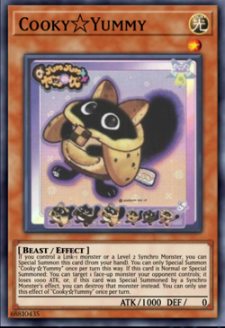 Yugioh Cooky Yummy JUSH-EN017 1st Edition Ultra Rare NM Presale - Image 1