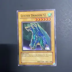 Luster Dragon #2 Unlimited YuGiOh Legacy of Darkness lp/mp - Image 1