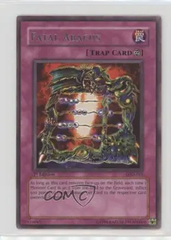 Fatal Abacus 1st Ed. YuGiOh Legacy of Darkness #LOD-011 2003 00em - Image 1