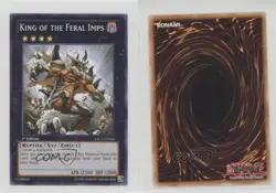 King of the Feral Imps 1st Ed. YuGiOh Lord Tachyon Galaxy #LTGY-EN056 0s5 - Image 3