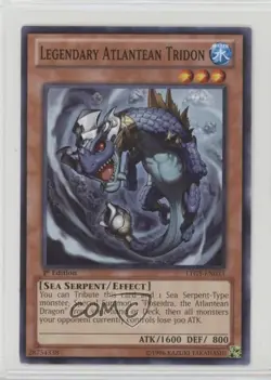 Legendary Atlantean Tridon 1st Ed. YuGiOh Lord of the Tachyon Galaxy 0b5 - Image 1