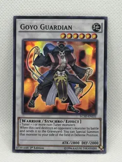 Yugioh! Goyo Guardian - LC5D-EN231 - 1st Edition - Super Rare - NM - Image 1