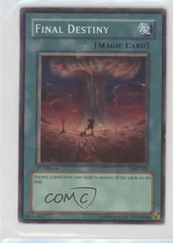 Final Destiny 1st Ed. YuGiOh Magic Ruler Booster #MRL-035 2002 1t5 - Image 1