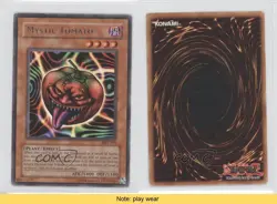 Mystic Tomato (R) Unlimited YuGiOh Magic uler Booster #MRL-094 2002 READ 0u3 - Image 3