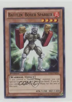 Battlin' Boxer Sparrer 1st Ed. YuGiOh Lord of the Tachyon Galaxy #LTGY-EN018 0b5 - Image 1