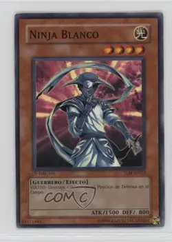 White Ninja Spanish YuGiOh The Lost Millenium #TLM-SP025 2005 0ez5 - Image 1