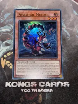 JUSH-EN005 “Dracotail Mululu” Ultra Rare YuGiOh! - Image 1