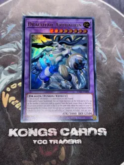 JUSH-EN006 “Dracotail Arthalion” Ultra Rare YuGiOh! - Image 1