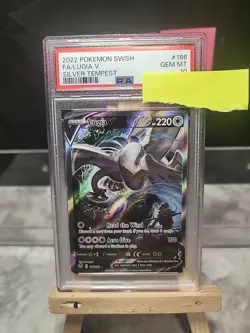Pokemon 2022 Lugia V 186/195 Alt Art Silver Tempest GEM MINT PSA 10 - Image 1