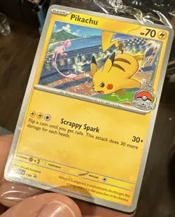 Pikachu SVP190 - S&V World Championship 2024 Promo Pokemon Card - Sealed - Image 1