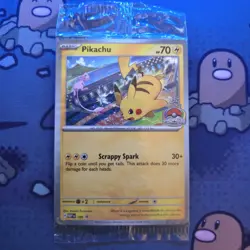Pikachu SVP190 - S&V World Championship 2024 Promo Pokemon Card - Sealed - Image 1
