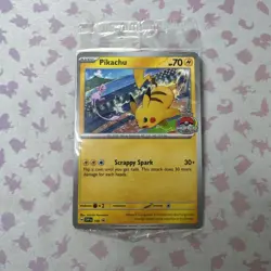 Pikachu SVP190 - S&V World Championship 2024 Promo Pokemon Card - Sealed - Image 1