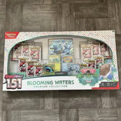 Pokemon Scarlet & Violet - 151 Blooming Waters Premium Collection Factory Sealed - Image 1