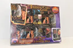LORD OF THE RINGS TRADING CARD GAME BOOSTER BOX - STARTER DECK & 13 PACKS Sealed - Image 1