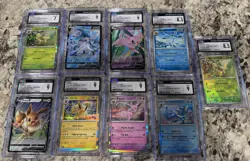 9 Pokemon Graded Card Lot -CGC - Image 13