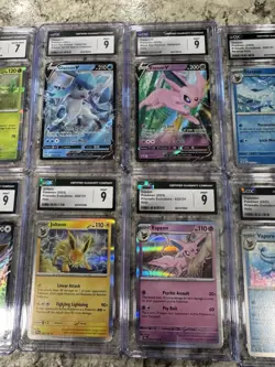 9 Pokemon Graded Card Lot -CGC - Image 3