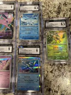 9 Pokemon Graded Card Lot -CGC - Image 4