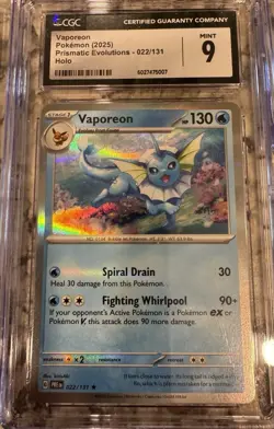 9 Pokemon Graded Card Lot -CGC - Image 8