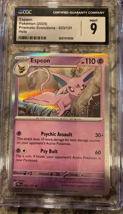 9 Pokemon Graded Card Lot -CGC - Image 9