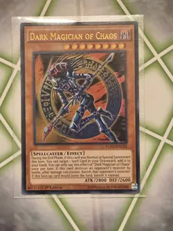 Yugioh - Dark Magician of Chaos YGLD-ENC02 1st Edition Ultra Rare NM - Image 1