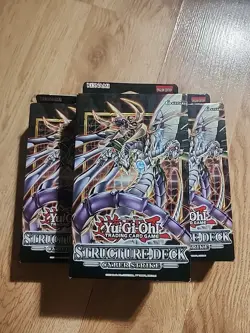 Yugioh x3 Cyber Strike Structure Deck 1st Ed Sealed - Image 1