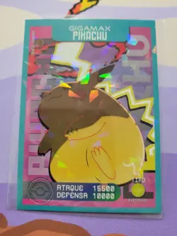 Pokemon TCG Card Kanto South America Pokedex Edition - Gigamax Pikachu - Image 1