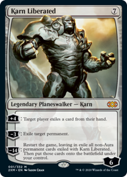 Karn Liberated FOIL Double Masters NM Mythic Rare MAGIC GATHERING CARD ABUGames - Image 1