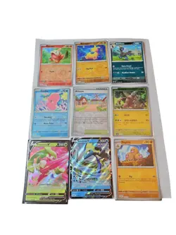 Pokemon SURGING SPARKS PIKACHU MINI CARD HOLDER 2024 Lot Of 45 Pokemon Cards - Image 3