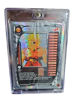 Broly Lv2 Hi-Tech Foil Promo #F1 Limited Dragon Ball Z/GT DBZ Card UR - Image 3
