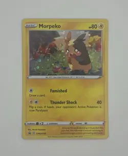 Morpeko SWSH116 Sword & Shield Black Star Promo Pokemon Card - NM - Image 1
