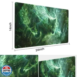 SIXTORE Premium Board Game 24x14in TCG Playmat Compatible for OCG CCG RPG MTG - Image 3