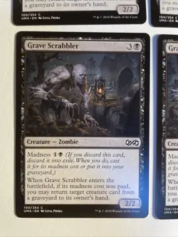 4x Mtg Ultimate Masters Grave Scrabbler NM Magic The Gathering - Image 2