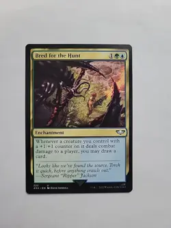 MTG - Bred for the Hunt _ 40K Regular Uncommon #222 - Image 1