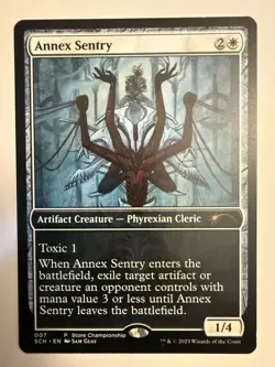 Annex Sentry #7 (NM) Game Day & Store Championship GAME Magic MTG - Image 1