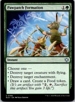 Magic the Gathering Pawpatch Formation Bloomburrow MTG Free Shipping! - Image 1