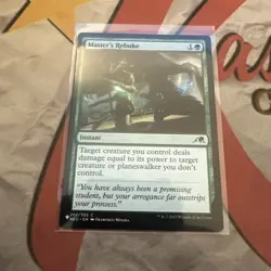 MTG Master's Rebuke The List Reprints Regular - Image 1