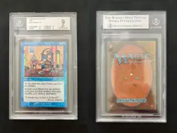 FOIL Tinker URZA's LEGACY Mtg MINT Graded BGS 9.0 QUAD++ (9.5/9/9.5/9) - Image 1