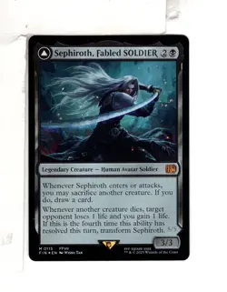 MTG SkeenAB Sephiroth Fabled Soldier (0115) FOIL from FIN. NM. - Image 1
