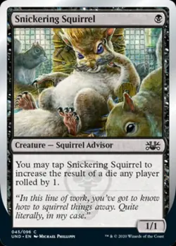 Snickering Squirrel - Near Mint MTG Unsanctioned - Image 1