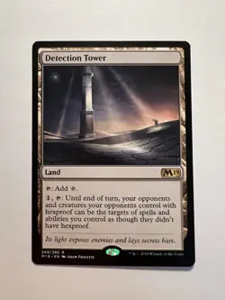 Detection Tower - MTG Core Set 2019 - NM - Image 1