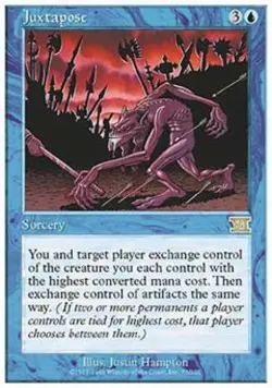 Juxtapose - Light Play MTG Classic 6th Edition - Image 1