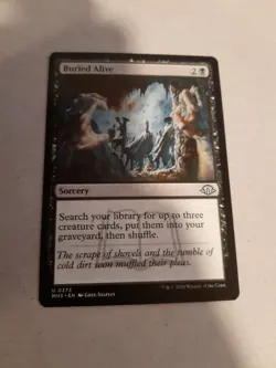 1x Mtg Modern Horizons 3 Buried Alive NM Magic The Gathering - Image 1