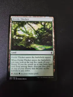 Fertile Thicket 237 MTG NM Battle for Zendikar - Image 1