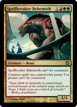 Spellbreaker Behemoth - Medium Play MTG Alara Reborn - Image 1