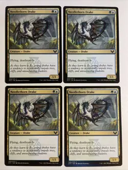 4x Mtg Strixhaven Needlethorn Drake NM/M Magic The Gathering - Image 1