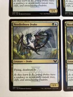4x Mtg Strixhaven Needlethorn Drake NM/M Magic The Gathering - Image 2