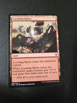 Looming Spires 238 MTG NM Battle for Zendikar - Image 1