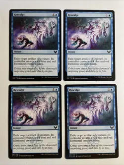 4x Mtg Strixhaven Resculpt NM/M Magic The Gathering - Image 1